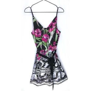 NWT Clover Canyon floral print dress